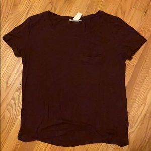 American Eagle basic pocket tee